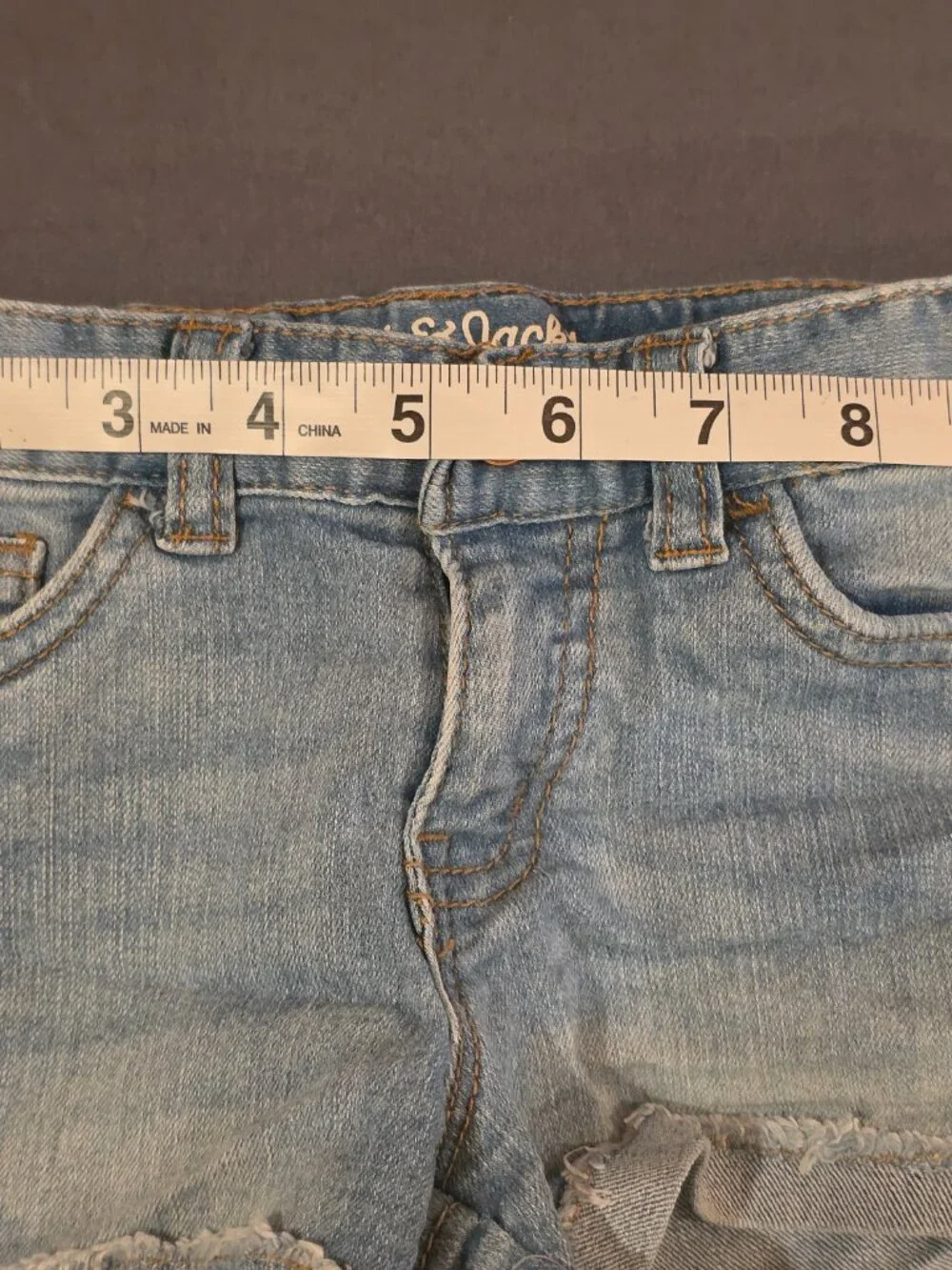 Cat and Jack Girls Size 4T Denim Shorts